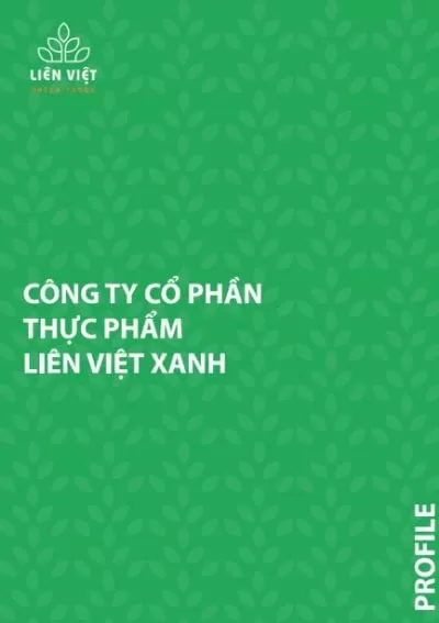 Hồ sơ năng lực Liên Việt Xanh